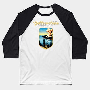 USA - NATIONAL PARK - YELLOWSTONE - Yellowstone Lake - 14 Baseball T-Shirt